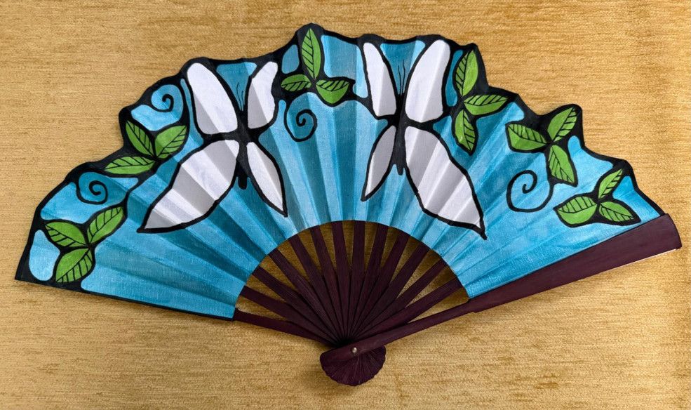 Abanico mariposas